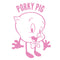 Looney Tunes Porky Pig Big Head Wii Remote Controller Skin